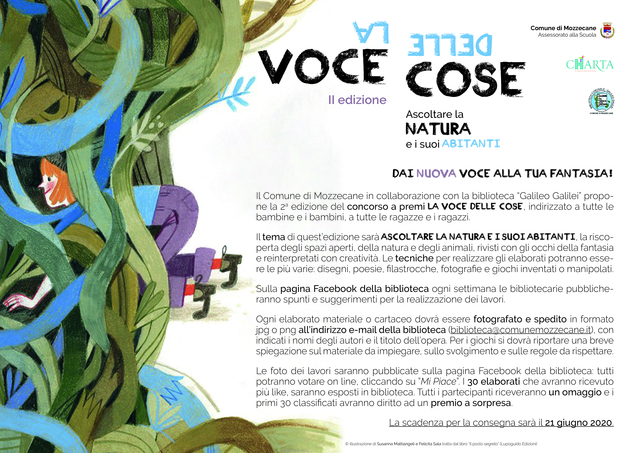II edizione concorso "La voce delle cose"